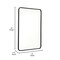 Flash Furniture Jada 24 x 36 Decorative Wall Mirror - Rounded Corners, Matte Black HMHD-22M199YBN-BK-GG - alternate 6